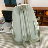 Waterproof Nylon Backpack Women Travel Backpacks