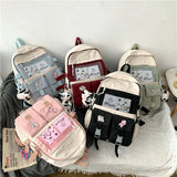 Waterproof Nylon Backpack Women Travel Backpacks