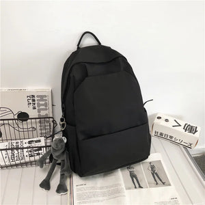 Waterproof Nylon Women Backpack School Backpack Large Capacity Men Book Bag