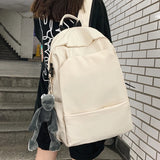 Waterproof Nylon Women Backpack School Backpack Large Capacity Men Book Bag