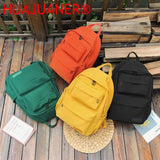 Waterproof Nylon Women Backpack Casual Backpack For Teenagers Large Capacity