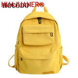 Waterproof Nylon Women Backpack Casual Backpack For Teenagers Large Capacity