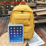 Waterproof Nylon Women Backpack Casual Backpack For Teenagers Large Capacity