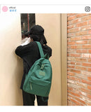Waterproof Nylon Women Backpack Female Travel Bag Backpacks Schoolbag Teenage