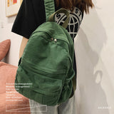 Waterproof Nylon Women Backpack Female Schoolbag