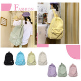 Waterproof Nylon Women Backpack Female Travel Bag