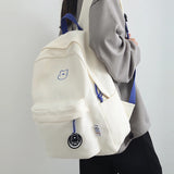 Waterproof Nylon Women Backpack Schoolbag Teenage Girls Solid Bookbag Mochila