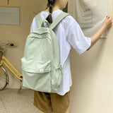 Waterproof Nylon Women Backpack Female Travel Bag Backpacks Schoolbag Teenage Gi