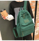 Waterproof Nylon Women Backpack Female Travel Bag Backpacks Schoolbag Teenage