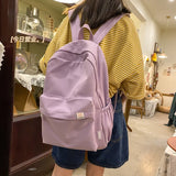 Women Backpack Female Schoolbag Girls Bookbag Mochila Waterproof Nylon