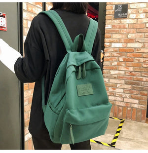 Waterproof Nylon Women Backpack Female Travel Bag Backpacks Schoolbag Teenage