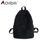 Waterproof Nylon Women Backpack Travel Bag Mochila Bookbag Backpacks