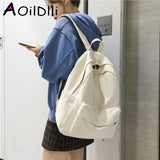 Waterproof Nylon Women Backpack Travel Bag Mochila Bookbag Backpacks