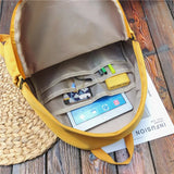 Waterproof Nylon Women Backpack Casual Backpack for Teenagers Large