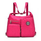 Waterproof Nylon Women Messenger Bag Double Shoulder Bag Handbags