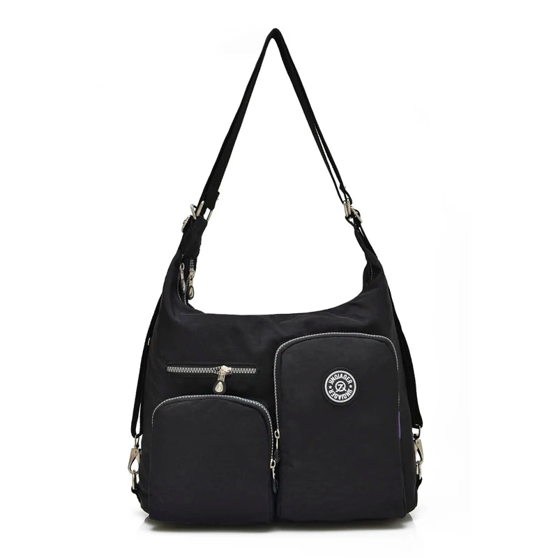 Waterproof Nylon Women Messenger Bag Double Shoulder Bag Handbags