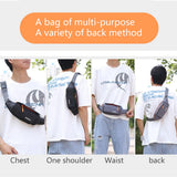 Waterproof Waist Pack Running Waist Bag Phone Holder Gym Fitness Travel Pouch