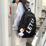 Waterproof Nylon Women Backpack for Teenage Girl