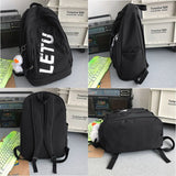 Waterproof Nylon Women Backpack for Teenage Girl