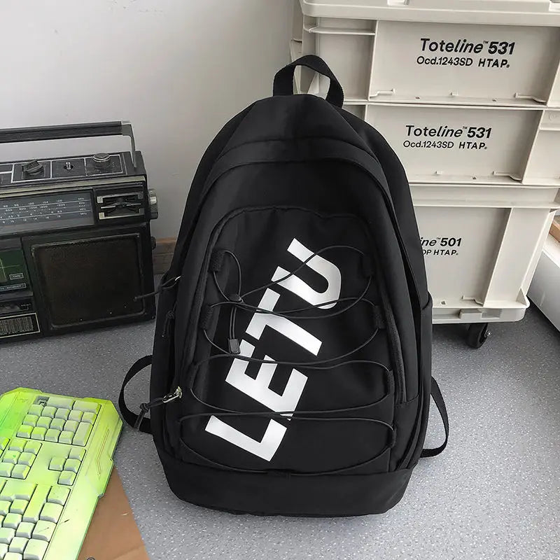 Waterproof Nylon Women Backpack for Teenage Girl