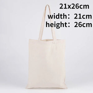 Eco Reusable Foldable Shoulder Bag Large Handbag Cotton Tote Bag