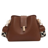 Wide Strap Clutches Ladies Shoulder Messenger Bags Female Purses