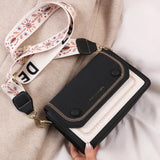 Net Red Texture Double Shoulder Strap Women's Bag