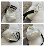 Warm Winter Down Cotton Shoulder Bag Crossbody Bags For Women