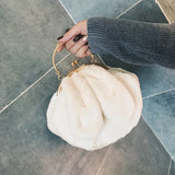 Winter Rabbit Ears Shoulder Bag for Women