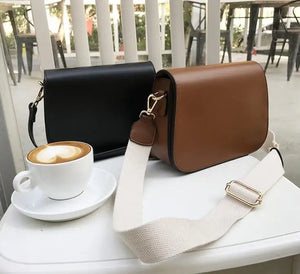 Winter Retro Joker Solid Shoulder Messenger Small Square Bag