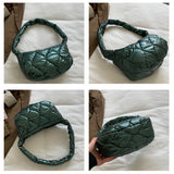 Winter Down Cotton Space Shoulder Bag for Women