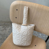 Winter Women's Bucket Bag Shoulder Messenger Light Ladies Bag