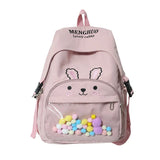 Canvas Lightweight Waterproof Backpack for Women