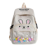 Canvas Lightweight Waterproof Backpack for Women