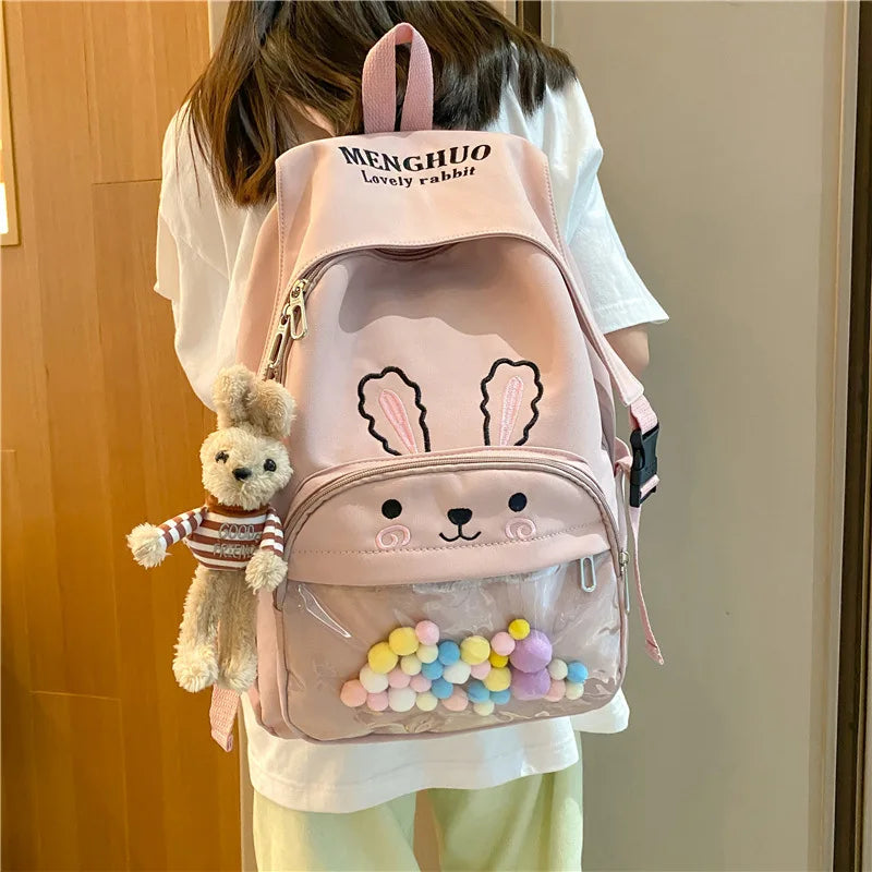 Canvas Lightweight Waterproof Backpack for Women