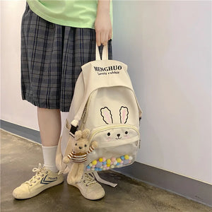 Canvas Lightweight Waterproof Backpack for Women