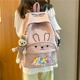 Canvas Lightweight Waterproof Backpack for Women