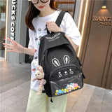 Canvas Lightweight Waterproof Backpack for Women