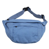 Large Capacity Canvas Waist Bag Unisex Fanny Pack Street Chest Bag