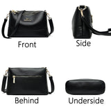High Leather Crossbody Bag Famous Shoulder Messenger Bag