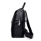 Fashionable Black Leather Crossbody Bag for Women