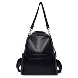 Fashionable Black Leather Crossbody Bag for Women