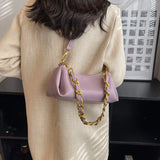 Women Shoulder Bags Chains Handbags PU Leather Messenger Bags