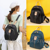 Anti-Theft Oxford Travel Backpack for Teenage Girls