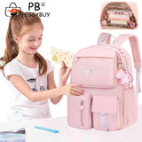 Women Backpack Contrast Travel Rucksack