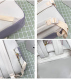 Women Backpack Female Waterproof School Bag Travel Rucksack for Teenagers