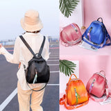 Lovely Princess Leather School Backpack