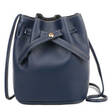 Women Backpack PU Leather School Bags Ladies Bucket Bag Shoulder Bags