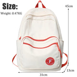 Large Capacity Multi-pocket Women Backpack for Teenage Girl Book Knapsack