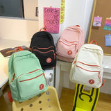 Large Capacity Multi-pocket Women Backpack for Teenage Girl Book Knapsack
